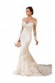 Long Sleeves Maermaid Sweetheart Lace Wedding Dress