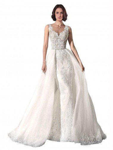 Shop Sweetheart Fit and Flare Tulle Lace Wedding Dress London