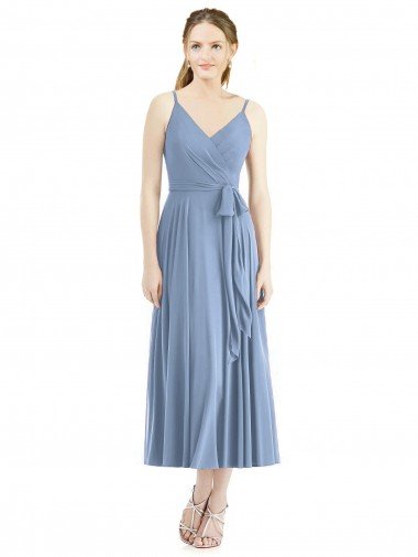 Shop Short Tea Length Chiffon Bridesmaid Dress London