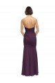 Full Length Chiffon Bridesmaid Dress with Sweetheart Neckline and Ruffles