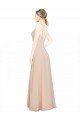 Chiffon Bridesmaids Dress with Matching Chiffon Tie Sash