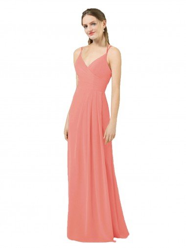 Shop Flirty Chiffon Bridesmaid Dress with Modern Back Detail London