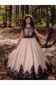 Ivory Ball Gown Sweetheart Neck Sleeveless Flower Girl Dress