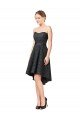 Lace Cocktail Bridesmaid Dress with Hi-Low Hemline