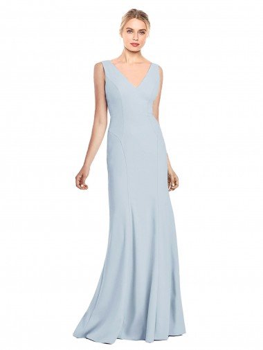 Shop Sleeveless Seamed Bodice Trumpet Bridesmaid Dress / Prom Dress London