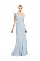Sleeveless Seamed Bodice Trumpet Bridesmaid Dress / Prom Dress