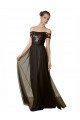 Off The Shoulder Sequined Lace Tulle Bridesmaid Dress