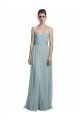 Halter Ruched Sweetheart Neckline Tulle Bridesmaid Dress