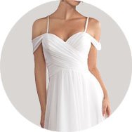 Shop Off the Shoulder Wedding Dresses London