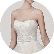 Shop Strapless Wedding Dresses London